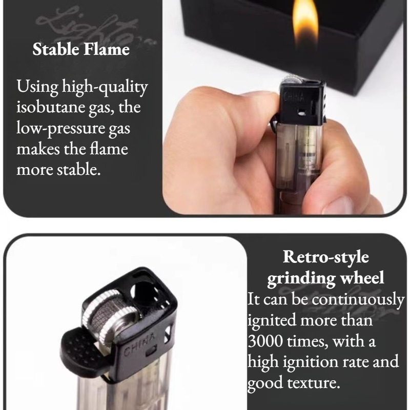 Mini Disposable Lighters, Slim - Fire Starting Kit recension och pris